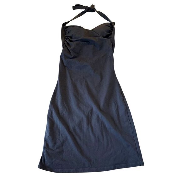 Victoria’s Secret Y2K ipex BROWN halter dress built in bra size 38c - Picture 2 of 10